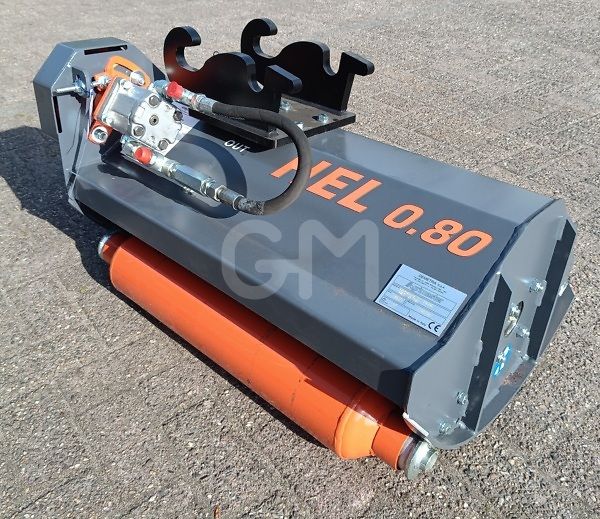 Hydraulische klepelmaaier HEL80 35 L/minuut met vaste CW05 aansluiting