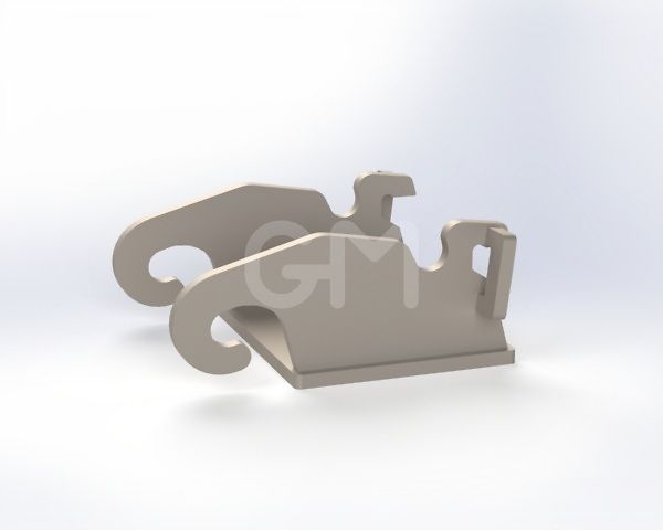 Haakkop CW10 standaard 20mm ongelakt